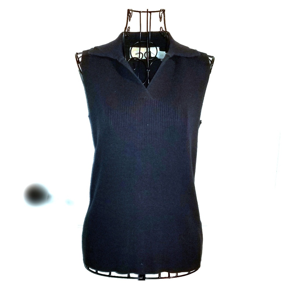 LIZ CLAIRBORNE Lizwear GOLF Sleeveless Sweater Ves